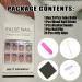 KTAABTR Independence Day Press on Nails - 24 Pcs Short French Tip 4th of July False Nails with Glue & American Flag Design for Women & Girls - Buy Online on SooperMarket.com