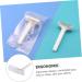 Magiclulu 50-Pack Disposable Skin Knives & Hair Razors - Reusable Straws with Case for Men & Pedicure - Double-Cut Hair Removal Razor (ABS White) - Buy Online on SooperMarket.com