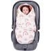 Rainbow Baby Blanket Swaddle Wrap - Soft & Warm Infant Sleeping Wrap for Boys & Girls - Unisex Receiving Blanket 0-6 Months - Buy Online on SooperMarket.com