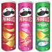 Snack Pack Bundle with Pringles Crisps Original Flavour Sharing Crisps 185g With Prawn Cocktail Flavour 185g & Sour Cream & Onion 185g (3 Pack)