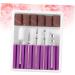 POPETPOP 3 Sets Nail Bits Nail Drill Tool Gel Polish Remover Drill Bit Manicure Drill Bits Cuticle Drill Bit Pedicure Bits Nail Polish Tools Nail Polish Accessories Purple Equipment Grid 6.5x5.5cmx3pcs Purplex3pcs - Buy Online on SooperMarket.com
