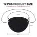 YGDZ 12pcs Soft Felt Eye Patches for Lazy Eye - Adjustable Eye Mask for Adults & Kids - Black - Buy Online on SooperMarket.com