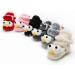 TMEOG Baby Booties Slippers | Infant Winter Boots | First Walking Shoes for Boys Girls 6-12 Months | Black Big Eyes Design - Buy Online on SooperMarket.com