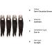 NEW 60 INCH PRE-PULLED XPRESSION Colour 2 (Dark Chocolate Brown) LAGOS BRAID PRE-PULLED PRE-STRECHED Hair Extension 60 2 In A Pack (Colour 2 Dark Chocolate Brown) Heat Resistant Tangle Free Dark Chocolate Brown 1 - Buy Online on SooperMarket.com
