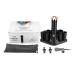 Electric Nail Lacquer and Glue Shaker for Eyelash Extensions - Handsfree Time Saving Tool with 2 Connectors, 9 Caliber Sizes, Even Liquid Mixing - Black - Buy Online on SooperMarket.com