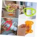 ibasenice 10 Pcs Silicone Bottle Handle Bottle Handles Bottle Accessories Self Feeding Bottle Handle Silicone Bottle Handle Wide Mouth Milk Bottle 13.00X7.00X6.50CMx5pcs Assorted Colorx5pcs - Buy Online on SooperMarket.com