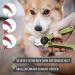 Reavet Claw Scissors for Dogs & Cats - Stainless Steel Nail Clippers with Claw File & Distance Holder for Pet Nail Care - Buy Online on SooperMarket.com