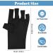 OYANIMO 2 Pairs UV Gloves for Gel Nail Lamp - Professional UPF50+ Protection Gloves for Manicures - Fingerless Anti UV Gloves for Nail Art & Skin Care - Buy Online on SooperMarket.com