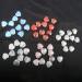 10pc/Set Natural Heart Shaped Crystal Stone Mini 2cm Ornament Reiki Rose Quartz 7 Home Decor natural stone Rose Quartz 10 Pieces - Buy Online on SooperMarket.com