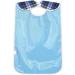 Adult Bib 3colors Adult Bib Washable Reusable Waterproof Dinning Aid Clothes Protector Clothing Protector with Optional Crumb Catcher and Vinyl Backing 17.7 * 29.5inch(Orange pink) - Buy Online on SooperMarket.com