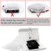10 White Non-Woven Nail Art Dust Collector Pouches - Replacement Bags for Nail Equipment - Buy Online on SooperMarket.com
