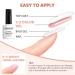 Nude Gel Polish Set for French Manicure - 6 Transparent Colors for Home Salon, LED UV Curing - 7.5ml Each - Buy Online on SooperMarket.com
