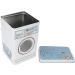 NOVAZEN Metal Laundry Detergent Canister Container Washing Machine Shape Laundry Powder Bin with Large Capacity for Pods Tablets Capsules Powder Detergent - Buy Online on SooperMarket.com