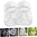 BRIGHTFUFU Plastic Fruit 2pcs Watermelon Tool Duddha Melon Tiny Growth Mold Tools Mould Buddha Adorable Shaping Transparent - Buy Online on SooperMarket.com
