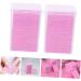 FRCOLOR 1200 Pcs Lint-Free Nail Towels | Pure Cotton Cleaning Paper | Anti-Clogging | 4.8x4.8cm | Pink | Perfect for Nail Salons & At-Home Use - Buy Online on SooperMarket.com