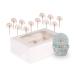Anniversary House Rainbow Cupcake Decoration Kit 75 Cupcake Cases and 12 Toppers Cupcake Box 6 Hole with Window Rainbow Cake Toppers Pastel Rainbow Party Decorations AMZ013