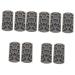Amosfun 10 Pcs Cake Mold Maniquine Human Skeleton Mold Halloween Chocolate Fondant Cakes Molds Skull Molds Chocolate Molds Fondant Molds Aromatherapy Mold Manikin Dessert Silica Gel Candle 21X11CMx5pcs