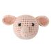 Mini Knitted Elephant Heads Pacifier Chain for Newborn Teething Toy - Buy Online on SooperMarket.com