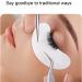 Heated Eyelash Curler 24 Hours Long Lasting Rechargeable Electric Eyelash Curler Curved Design Small and Portable for Travel - Buy Online on SooperMarket.com
