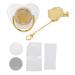 Stylish Silicone Baby Pacifier & Bling Clip Set - Perfect for Newborn DIY Photo Decor - White M | International Shipping Available - Buy Online on SooperMarket.com