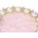 Cosmetic Nail Mixing Palette Color Mixing Nail Art Tips Display Plate Nail Art Display Board Nail Art Palette Drawing Painting Dish Manicure Nail DIY Mixing Holder Tool for Nail(golden foundation) - Buy Online on SooperMarket.com