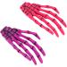 6 Pieces Gothic Skeleton Hands and Bone Hair Clips Fashion Punk Rock Devil Claw Hair Clips Women Girls Hair Accessories - Buy Online on SooperMarket.com