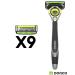 Dorco Pace 6 Pro 3D Motion Razor System - 1 Handle + 9 Cartridge Set - Buy Online on SooperMarket.com