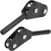 Spyminnpoo Fishing Rod Guide Rings Double Role Guidelines for Trolling and Casting 5.0mm Strap Disc Rings for Fishing Boats - Buy Online on SooperMarket.com