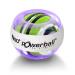 Powerball Autostart Multilight gyroscopic hand trainer with a blue-red light effect including aufziemechanik transparent violet the original from Kernpower