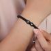 SHERCHPRY 3pcs Black and White Heart Bracelet rope bracelets heart bracelet for couples Beads Heart Bracelet Matching friendship bracelet lovers universal black rope the Letter Is Acrylic - Buy Online on SooperMarket.com