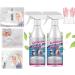 HOPASRISEE Stubborn Stains Cleaner Limescale Cleaner All Purpose Foam Cleansing Foam Spray North Moon Bubble Cleaner Foam Spray (2PCS)