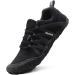 Weweya Barefoot Shoes Women's Minimalist Cross Training Running Shoe 7-7.5 Black - Buy Online on SooperMarket.com