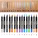15 Colors Waterproof Eyeshadow Stick Set - Long Lasting Shimmer & Glitter Eye Shadow Pencil by Petansy - Buy Online on SooperMarket.com