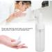 Silicone Brush Head Foaming Bottle Transparent Deep Clean Facial Pores Spiral Bottle Mouth Large Diameter Round Concave Bottom Fastening Pump Head Press Type Foaming Pump Head 150ML - Buy Online on SooperMarket.com