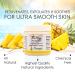 Organic Exfoliating Sea Salt Body Scrub - 3.4 oz Pineapple | Ideal for Hands Feet & Travel - Men & Women | Pure Florida Sea Salt - Buy Online on SooperMarket.com