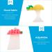 FRCOLOR Silicone Toe Separators and Nail Spacers - 24PCS Fruit Shape Dividers for Nail Polish and Pedicure DIY - Buy Online on SooperMarket.com
