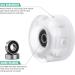 Mopoin 8 Pack 82A Roller Skate Wheels | 32mm X 58mm | Indoor/Outdoor Quad Skate Wheels with ABEC-9 Bearing | Durable Wear-Resistant PU | Blue | Double-Row Skating Accessories - Buy Online on SooperMarket.com