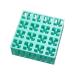 Sharplace Nail Drill Bit Holder Sturdy Portable 16 Holes Nail Art Rack for Women Girls