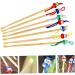 12pcs Healeved Wooden Ear Pick Set - Stainless Steel Earwax Remover Tools - Buy Online on SooperMarket.com