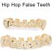 Denture Sets Dental Decorative Brackets Hip Hop Dental Supports Hip Hop Dental Decorations(Gold) - Buy Online on SooperMarket.com