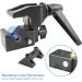 LimoStudio Super Clamp with Metal Stud for Photo Video Studio - AGG1108 Black - Buy Online on SooperMarket.com