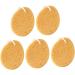 NOLITOY 5pcs Natural Bath Sponge Set | Exfoliating Loofah Pouf & Honeycomb Shower Mitt | Ideal for Adults & Babies | International Shipping Available - Buy Online on SooperMarket.com