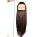 Adjustable Tailor Puppet Female Hairdressing Head | Real Hair Styling Dummy - Black - Buy Online on SooperMarket.com