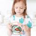 360 Gyro Bowl: Unspillable Snack Toddler Bowl - Anti Spill, Magic Bowl for Babies & Kids - Light Pink - Buy Online on SooperMarket.com