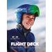 Oakley Flight Deck Ski Goggles Poseidon/Prizm Snow Sapphire + Care Kit - Men/Women Large - Buy Online on SooperMarket.com