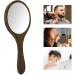 Green Hand Mirror for Barbers Salon - Decorative Makeup Mirror - Buy Online on SooperMarket.com