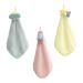 Beavorty 3pcs Towel Terry Cloth Towels Infant Wash Cloths for Bath Baby Rags Absorbent Dishtowels Face Towel Hanging Cartoon Washcloth Polyester Absorbent Face Towel Home Wash Handkerchief