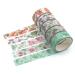 10 Rolls FKEYTO Washi Tape Set 15mm x 5 Meters - Ideal for Bullet Journals, Scrapbooking, DIY Crafts, and Planners - Buy Online on SooperMarket.com