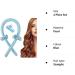Heatless Curlers Headband Heatless Curls No Heat Wave Hair Curlers Styling Tools for Long Medium Hair Hair Curlers Make Hair Soft And Shiny(Blue) - Buy Online on SooperMarket.com