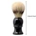 Magidaal Synthetic Hair Shaving Brush - Black PP Handle 3.7 Inch Hairdressing Accessory for Wet Shaving - Buy Online on SooperMarket.com